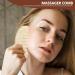 Nolitoy Jade Scalp Massage Comb - Wide Tooth Gua Sha Head Massager | Best Hair Accessories for Women & Girls - Buy Online on GoSupps.com