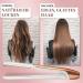 Buy Lily England 2 in 1 Hair Smoothing & Curling Iron - Rose Gold Adjustable Temperature Ceramic Coating - International Shipping Available - Buy Online on GoSupps.com