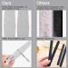 Professional Nail Files Set - 12pcs Emery Board Manicure Tools for Natural and Acrylic Nails | Fine Grit Fingernail Files (180/240 Grit) - Buy Online on GoSupps.com