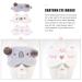 Shop Healeved 3pcs Plush Eye Mask Set for Kids - Satin Sleeping Masks & Cute Animal Designs for Travel & Sleep - Buy Online on GoSupps.com