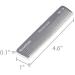 Fendrihan Small Metal Fine Tooth Barber Comb - Pocket-Sized and Sturdy - Buy Online on GoSupps.com