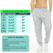 DARESAY Active Men's Pants - Quick-Dry Joggers with Pockets, 3-Pack in Royal/Charcoal Grey/Silver - Buy Online on GoSupps.com