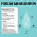 Base Labs Piercing Aftercare Spray | 4oz | Cleanses, Sterilizes & Soothes | Saline Solution for Piercings | Healing Treatment for Ears, Nose, Body & Belly Piercings - Buy Online on GoSupps.com