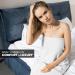 Infinitee Xclusives Premium White Bath Sheets Towels 2 Pack - 35x70 Extra Large, 100% Soft Cotton - Hotel & Spa Quality, Absorbent Oversized Towels - Buy Online on GoSupps.com