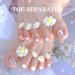 Daisy Silicone Toe Separators - 8pcs for Manicure Pedicure Nail Art DIY - White - Buy Online on GoSupps.com
