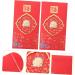PRETYZOOM 2pcs Red Envelope Spring Festival Hongbao Rabbit Year Money Chinese Hongbao Chinese Zodiac Gift Greeting Envelopes Luck Money Bag Souvenir Gifts Red Money Packet Paper China Mini - Buy Online on GoSupps.com