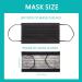 SuperHC 50 Pcs Graphene Protective Masks - Black Disposable Face Mask - Buy Online on GoSupps.com