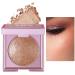 Eye Highlighter | 8g Shimmering Waterproof Highlighting Powder Cosmetics - Long Wear Cosmetics for Collarbone Body Arms Legs Brightening Highlighter for Easter Tmay #04