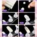 Blulu 2 Set Acrylic Nail Design Practice Stands - Magnetic Nail Holders & 96 Adhesive Putty for DIY Fingernail Display - Buy Online on GoSupps.com