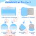 Tonyg-P Flea Comb Set for Cats & Dogs - 4-Piece Pet Care Kit | Tear Stain Remover & Grooming Tool in Blue - Buy Online on GoSupps.com