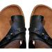 Women's Breathable Non-Slip Toe Loop Sandals | Comfortable Orthopedic Flip-Flops for Bunion Relief | Summer Fashion Sandals 5.5 Black - Buy Online on GoSupps.com