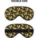 Gold Glitter Unicorn Sleep Mask | Adjustable Travel Eye Mask | Premium Sleeping Eye Covers - Buy Online on GoSupps.com