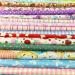 Flic-Flac 200pcs 4x4 inches Cotton Craft Fabric Bundle Squares Patchwork DIY Sewing Scrapbooking Quilting Dot Pattern - 10cmx10cm - Buy Online on GoSupps.com