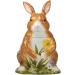 Certified International Easter Garden 3-D Bunny Cookie Jar - 64oz, Multicolored - Buy Online on GoSupps.com