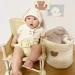 Newwyt Bear Storage Bucket Beige Cotton Storage Basket Diaper Bag Large Capacity Cotton Storage Bin for Home Nursery Room - Buy Online on GoSupps.com