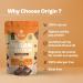 Ori Gin Nutrition 100% Natural Vegan Protein Powder - Easy to Digest Chocolate Flavor | 25g Plant Based Protein 770g (Pea & Pumpkin Seed - Buy Online on GoSupps.com