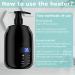 Massage Oil Warmer (2x) - Adjustable Temperature 30-65 C | Stylish White Plastic Bottle for Essential Oils | Enhance Wellness & Relaxation - Buy Online on GoSupps.com