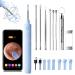 Ear Wax Removal Kit Ear Cleaner with Camera TOKNOOME 1080P Visual Earwax Cleaning Tool 6 Ear Picks & 6 Ear Spoons Ear Cleaning Kit for iOS & Android