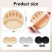 6 Pairs Invisible Cotton Toe Socks & Cushions for Metatarsalgia - Pain Relief Insoles for Men & Women - High Heel Pillows Shoe Inserts in Black Gray Skin Color - Buy Online on GoSupps.com