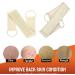 2pcs Natural Luffa Loofah Back Scrubber Set - Exfoliating Bath Brush for Men & Women - Buy Online on GoSupps.com