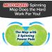 Floor Police Electric Mop with Dual Spinning Mopheads & 6 Cleaning Pads - Rechargeable & Cordless for Hardwood and Tile Floors - Buy Online on GoSupps.com