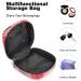 Shop Women's Bonds Storage Pockets | Stylish Palm Leaves Pattern Kit for Feminine Products Green & Pink - Buy Online on GoSupps.com
