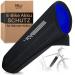 Hilo Sports e -bike battery protective cover - for 28-42 cm frame circumference - Thermo shell for the bike - protects against cold and dirt - neoprene battery protection (blue)