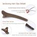 24 PCS Duck Billed Hair Clips for Styling - Alligator Clips for Women, Girls, Thick and Thin Hair - No Crease Barrettes for Salon, Makeup, Volume Cutting - Buy Online on GoSupps.com