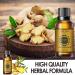 Natural Abdominal Drainage Ginger Oil - 10ml Essential Oil for Slimming & Lymphatic Massage - Buy Online on GoSupps.com