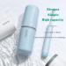 ZWCEGND Blue Toothbrush Travel Case - Portable Dustproof Holder for Business, Camping, and Travel - Buy Online on GoSupps.com