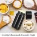 8 Pack 75ml/2.5oz Plastic Deodorant Containers Empty Twist Up Filling Stick Tube Bottom-Fill Deodorant Bottles for DIY Cosmetic Lotion Bar Sunscreen Lip Balm Crayon - Black - Buy Online on GoSupps.com