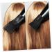 HAPINARY 2 Pcs Hair Dryer Nozzle Comb Hair Dryer Smoothing Nozzle Blow Dryer Part Flat Collector Plastic - Buy Online on GoSupps.com