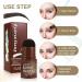 Eyebrow Stamp Shaping Kit - Medium Brown | 10 Reusable Stencils & Eyebrow Powder | Perfect for Flawless Brows - International Shipping Available - Buy Online on GoSupps.com