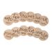 Kate & Milo Baby Monthly Milestone Marker Discs, Reversible Photo Props, Baby Growth and Pregnancy Growth Cards, Wooden Wooden Milestone Discs