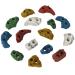 ALPIDEX climbing holds climbing stones steps size XS - 15 30 60 120 pieces colorful 30 pieces