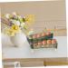 LABRIMP Box Camping Fridge Plastic Tray Egg Drawer for Refrigerator Egg Organizer Multi-layer Egg re-usable Green 26.5X16X10CM - Buy Online on GoSupps.com