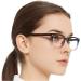 OCCI CHIARI Stylish Lightweight Reading Glasses for Women - Blue/Purple, 2.0 Strength - Buy Online on GoSupps.com