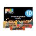 Child healthy protein bar trial package 10 box with 5 different flavors 10 x 40 g child trial package single