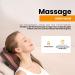 Extralink Smart Life Shiatsu Massage Device - Infrared Heating 8 Massage Heads AC/DC Power Supply - Perfect Birthday Gift for Men - Buy Online on GoSupps.com