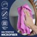 USANOOKS Microfiber Cleaning Cloth - 50 Pcs (12x12 in) - Lint Free & Absorbent Towels for Cars - Buy Online on GoSupps.com