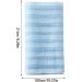 Exfoliant pour le corps deux serviettes en tissu exfoliant pour le corps | Serviette de douche s re et douce pour chambres voyages voyages d'affaires maison Bleu (Blue Stripes) - Buy Online on GoSupps.com