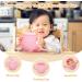 TopEsct Silicone Toddler Straw Cup - 6oz Weighted Shatterproof Baby Cup for Baby-Led Weaning - Pink - Buy Online on GoSupps.com