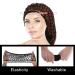 2 Black Mesh Hair Nets - Soft Rayon Knit Snood Hat for Women & Girls - Large Hair Cover Accessory - Buy Online on GoSupps.com