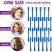 24pcs Hair Perm Rods Cold Wave Rods Plastic Perming Rods Hair Curling Rollers Curlers for Long Hair Medium and Short Hair Salon hairdressing Curlers with Pintail Comb for Women Natural Hair Styling - Buy Online on GoSupps.com