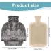 Buy 2L Foot Warmer Hot Water Bottle | 2-in-1 Electric-Free Warmers for Men & Women - Cozy Brown - Buy Online on GoSupps.com