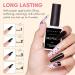 Makartt Black Gel Nail Polish - 2Pcs*15ML Gel Polish Kit Shellac Nail Polish Pure Colors Soak Off UV/LED Gel Nail Polish for Manicure Salon Home DIY Nail Art Design Black(2pcs*15ml) - Buy Online on GoSupps.com