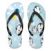 Mnsruu Ballon penguin snowflake blue sky flop flop flip sandals home slippers hotel spa bedroom travel m for men women Large