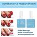 Gel Nail Polish Remover (15ML)- Professional Gel Remover For Nails With Cuticle Pusher Gel Nail Remover Remove Gel Polish in 2-3 Minutes Safe And Quick DIY Home - Buy Online on GoSupps.com