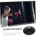 Inoomp 24 STK Sandsack Sucker - Rubber Boxing Bag Accessories & Safety Boxes for Sports | Oversized Suction Component 8x8x10cm - Durable Black - Buy Online on GoSupps.com