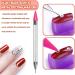 1500-Piece Flat Back AB Crystal & Clear Rhinestone Nail Art Set with Tools - Professional Nail Gems for Salon - Pink - Buy Online on GoSupps.com